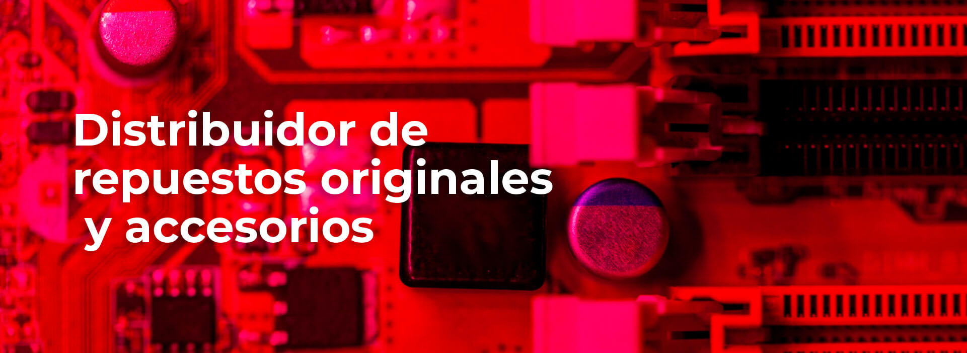 Distribuidor de repuestos originales y accesorios
